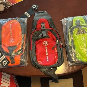 Outdoor Backpack Style Hiking Bag (COMES WITH 3)